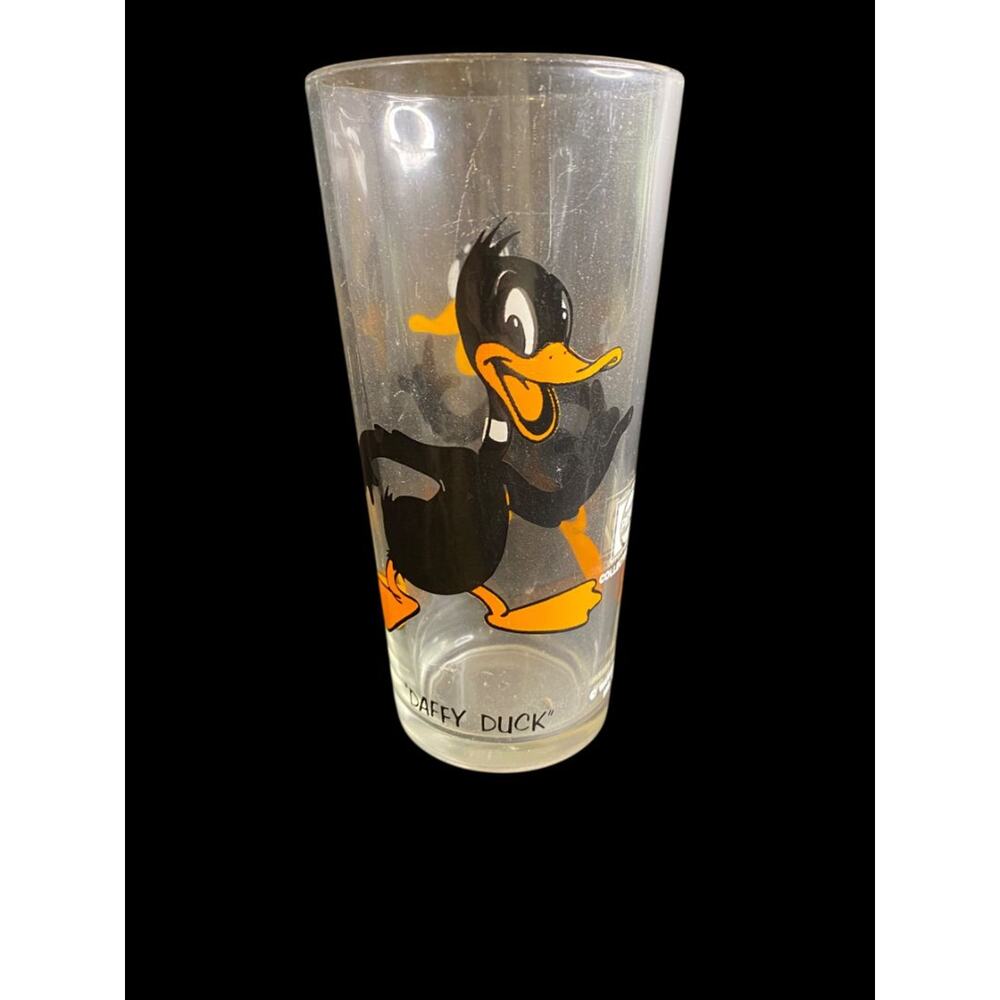 Daffy Duck Vintage Pepsi Collector Series Glass Warner Bros  1973